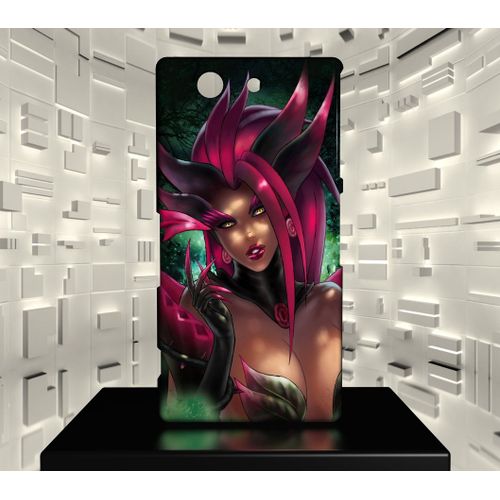 Coque Design Xperia Z3 Compact League Of Legends Lol 052 Zyra