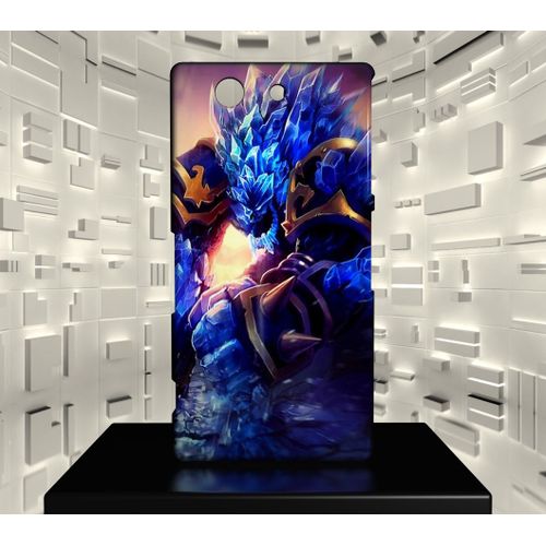 Coque Design Xperia Z3 Compact League Of Legends Lol 075 Malphite