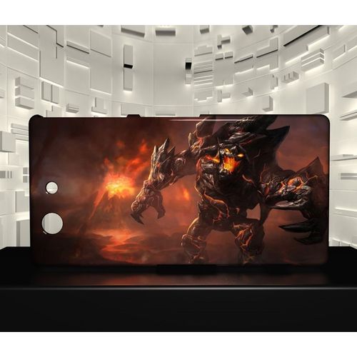 Coque Design Xperia Z3 Compact League Of Legends Lol 076 Malphite