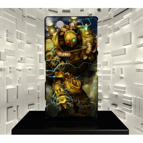 Coque Design Xperia Z3 Compact League Of Legends Lol 077 Blitzcrank