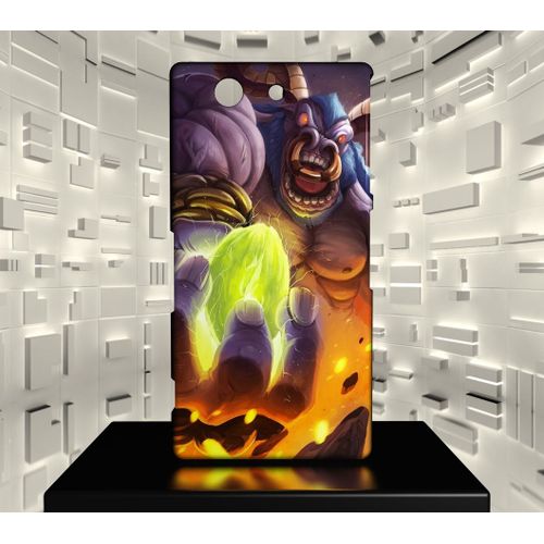 Coque Design Xperia Z3 Compact League Of Legends Lol 359 Alistar