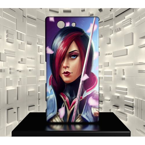 Coque Design Xperia Z3 Compact League Of Legends Lol 382 Fiora