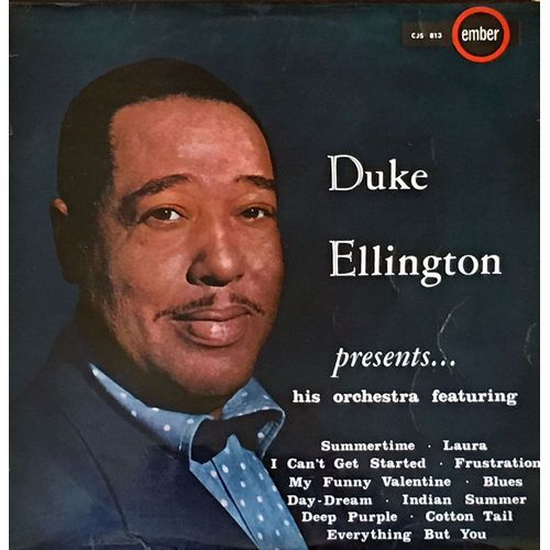 Disque Vinyle 33 Tours - "Duke Ellington Presents" - Ember Cjs 813 (1956) : Summertime