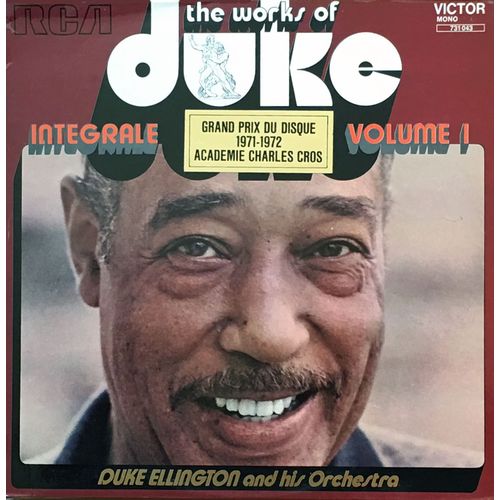 Duke Ellington - Disque Vinyle 33 Tours - Rca 731043 - "The Works Of Duke 1"