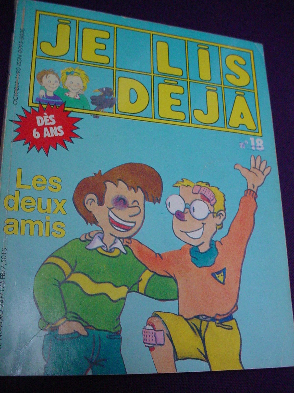 Je Lis Deja 18 Les Deux Amis 1990