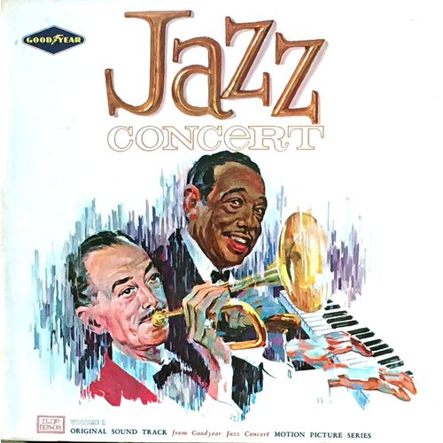 Duke Ellington - Disque Vinyle 33 Tours - Goodyear ‎106 657 ‎¿ 'duke Ellington-Bobby Hackett ‎¿ Jazz Concert'