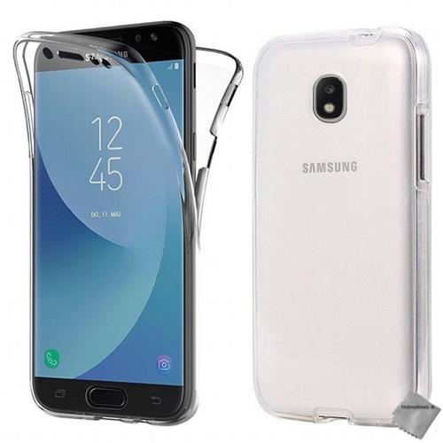 Housse Etui Coque Gel 360 Integrale Samsung Galaxy J5 (2017) + Film Ecran - Transparent