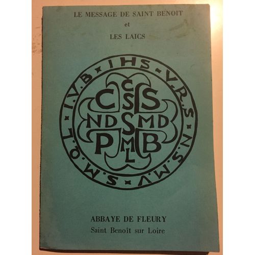 Le Message De Saint Benoît Et Les Laïcs   de Père André Pinet et un groupe d'oblats   Format Broché (Livre)