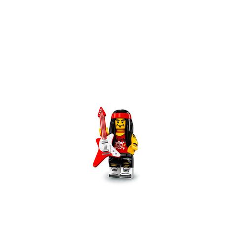 Lego Minifigures - Série Ninjago Movie - Rockeur Gong Et Guitare