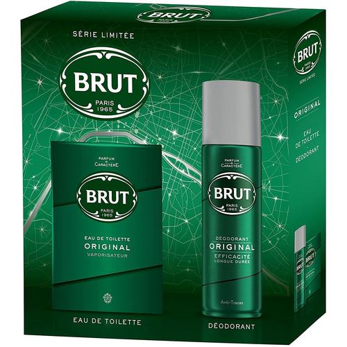 Brut Coffret Cadeau Homme Original Avec Déodorant Homme 200ml 