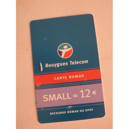 Carte Nomad Bouygues Télécom