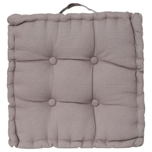 Coussin De Sol "Dorian" 40x40cm Gris
