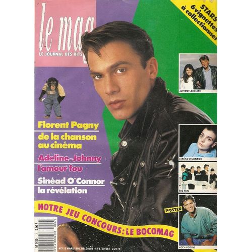 Florent Pagny 3p/ Johnny Hallyday Adeline Blondieau 2p/ Sinead O'connor 1.5p/ Indochine 1.5p/ Etienne Daho 1p/ Gerard Blanc 1p/ Jean Louis Murat 1p/ Midnight Oil 1.5p/Spielberg 2p/ 7