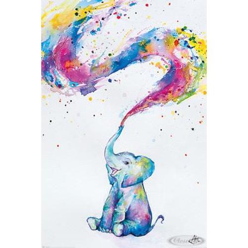 Poster Marc Allante - Spring [Baby Elephant]