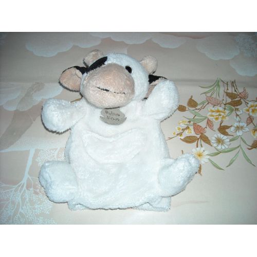 Doudou Marionnette Vache Histoire D'ours