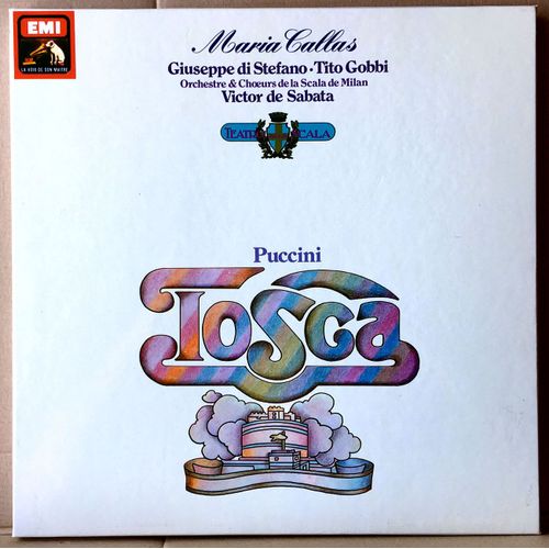 Puccini - "Tosca" - Coffret De 2 Disques Vinyle Lp 33 Tours - Emi 2 C 163-00410/1 - La Tosca (Puccini) - Maria Callas, Guiseppe Di Stefano, Tito Gobbi