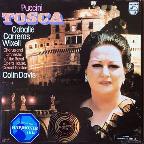 Puccini - "Tosca" - Coffret De 2 Disques Vinyle Lp 33 Tours - Philips 6700 180 - Montserrat Caballé - José Carreras - Ingvar Wixell - Piero De Palma - Samuel Ramey - William Elvim - Domenico Trimarchi