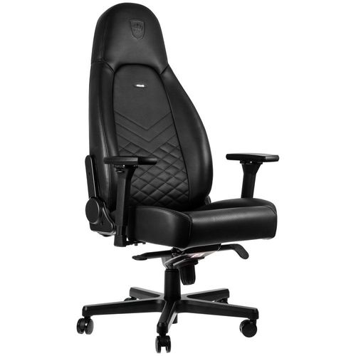 Siège Pc Gamer Noblechairs Icon - Noir/Simili Cuir/4d