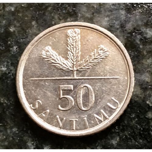 Pièce De 50 Centimes (Santimu) Lettonie (Latvijas Republika) 2009