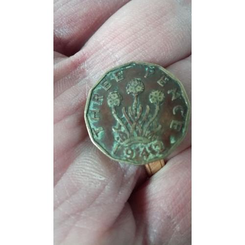 Angleterre 3 Pence 1942 En L Etat Sur Les Photos