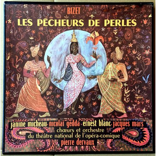 Georges Bizet - "Les Pecheurs De Perles" - Coffret De 2 Lp - Decca Cca 866/7 - Janine Micheau, Nicolai Gedda, Ernest Blanc, Jacques Mars -