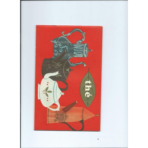 Thé - Exemplaire De Collection Offert Par Le Thé Des 2 Magots R Et P Dammann Frères Paris