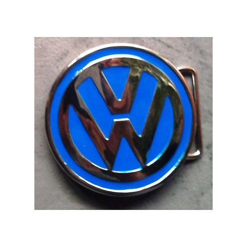 Boucle De Ceinture Vw Logo Bleu Chrome Cox Combi Volkswagen