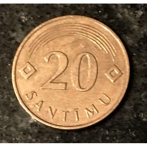 Pièce De 20 Centimes (Santimu) De Lats Lettonie (Latvijas Republika) 2009