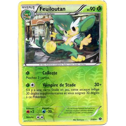 Feuiloutan Reverse 7/99 Destinées Futures