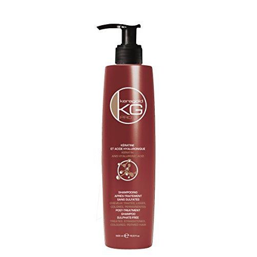 Shampoing Sans Sulfates À La Keratine & Acide Hyaluronique - Keragold Pro - Dd Kératine - 500ml 