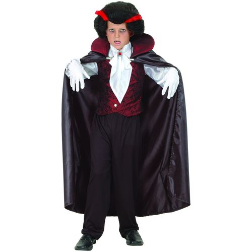 Déguisement Vampire Élégant Garçon - Taille: M 7-9 Ans (120-130 Cm)