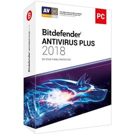 Bitdefender Antivirus Plus 2018 1 An 1 Pc