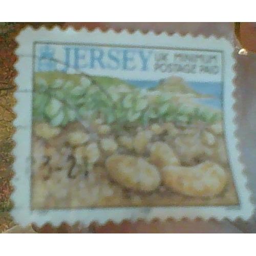 1 Timbre Jersey 2002 Theme Agriculture "Potatos"