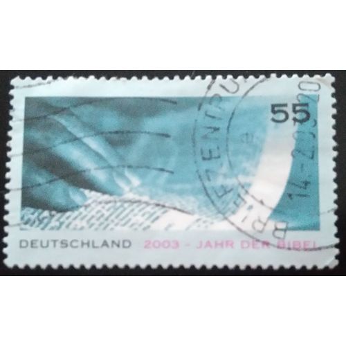 Timbre Allemagne Religion Year Of The Bible