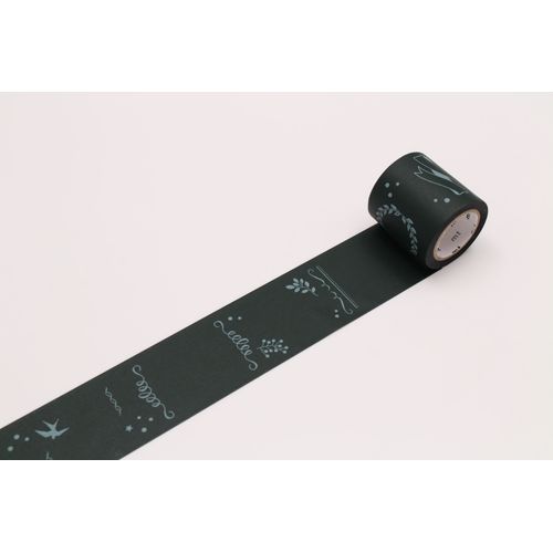 Masking Tape Mt Ardoise Motifs / Illustration 4 Cm X 5m