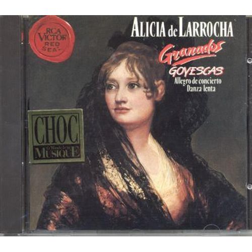 Goyescas, Allegro De Concierto, Danza Lenta Larrocha, Piano