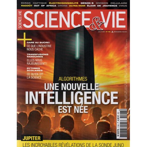 Science & Vie 1198 -Algorithmes Une Nouvelle Intelligence / Jupiter Révélations De La Sonde Juno