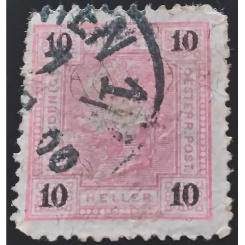 Timbre Autriche Personnages Emperor Franz Josef I, 1830-1916