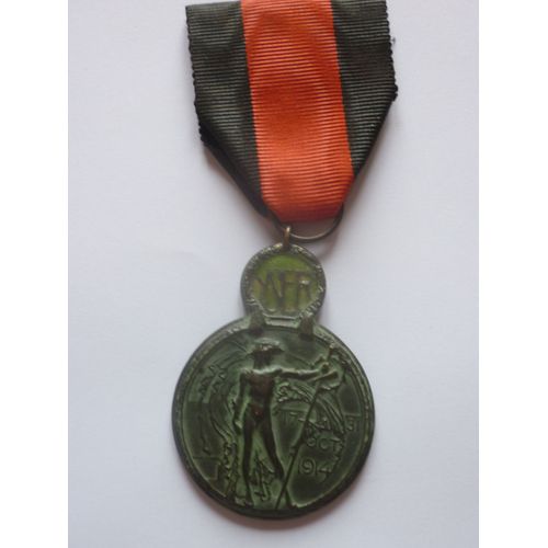 Médaille Yser Grande Guerre 1914 1918 M 218