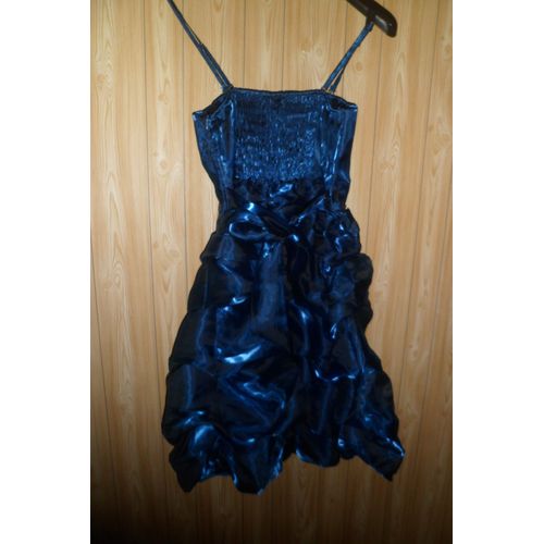 Robe De Soirée Mimi'show Polyester 36 Bleu Satiné