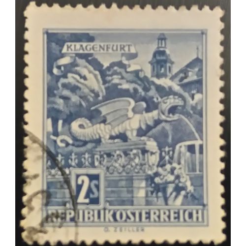 Timbre Autriche - Architecture Monuments - 1968 Architectural Monuments In Austria