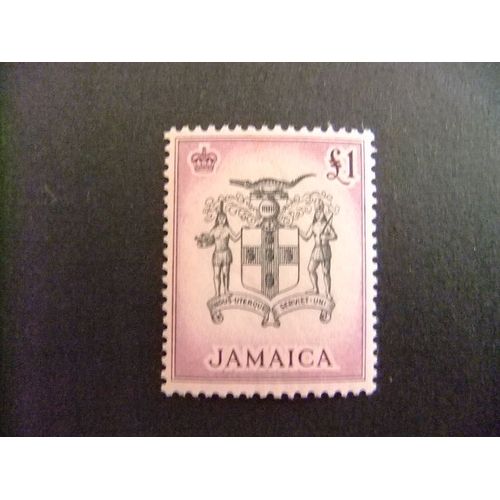 Jamaica 1956 Escudo De La Colonia Yvert N 181 * Mh