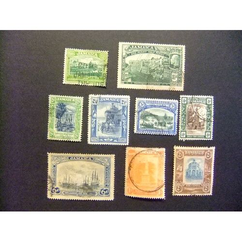 Jamaica 1921 - 29 Serie Courante Yvert N 93 / 101 º Fu