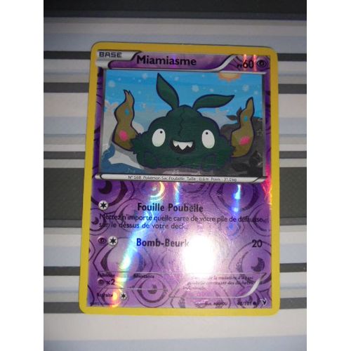 Carte Pokemon Miamiasme Reverse 48/101