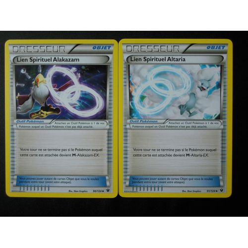 Impact Des Destins - Lien Spirituel Alakazam (90) + Lien Spirituel Altaria (91/124)
