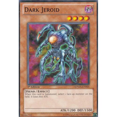 Carte Yu-Gi-Oh - Dark Jeroid - Sdma-En005 - Édition Marik - 1ère Édition -