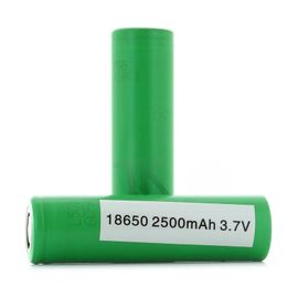 2 Accus Samsung INR 25R 18650 2500mAh