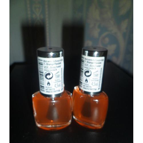 Vernis Nocibe. Orange Passion. 4,5 Ml. 