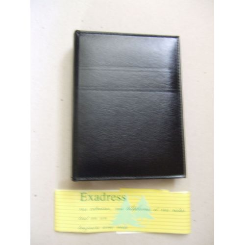 Carnet Adresses Repertoire Exadress Exacompta 18161 Noir