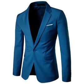 blazers Blazers Homme Vêtements Vestes Blazer à revers crantés NAMACHEKO pour homme en coloris Bleu blousons 